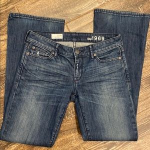 Gap 1969 Sexy Boot Jeans Size 27/4p